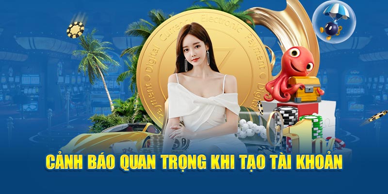 Cảnh báo quan trọng bet thủ cần nắm khi tạo tài khoản 