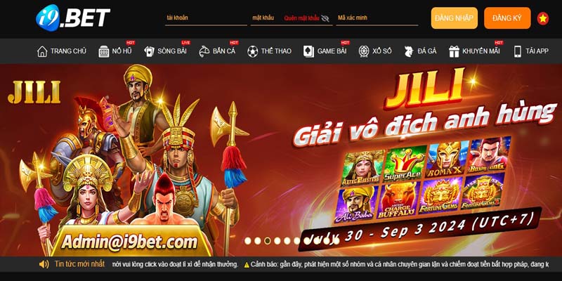 Hệ thống bảo mật i9bet tiên tiến nhất thị trường