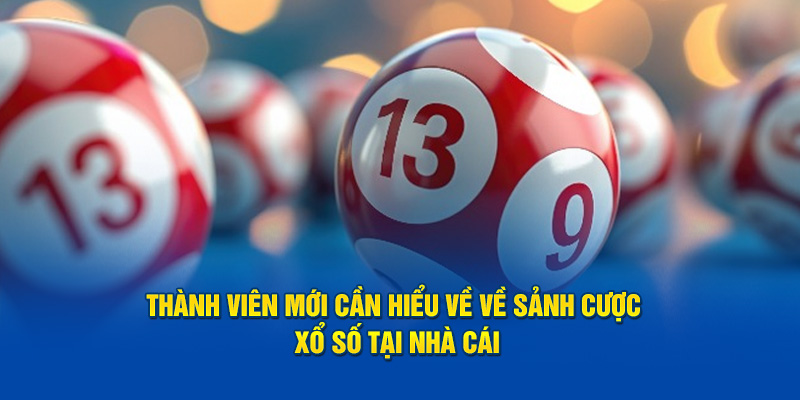 Thành viên mới cần hiểu về về sảnh cược xổ số tại nhà cái